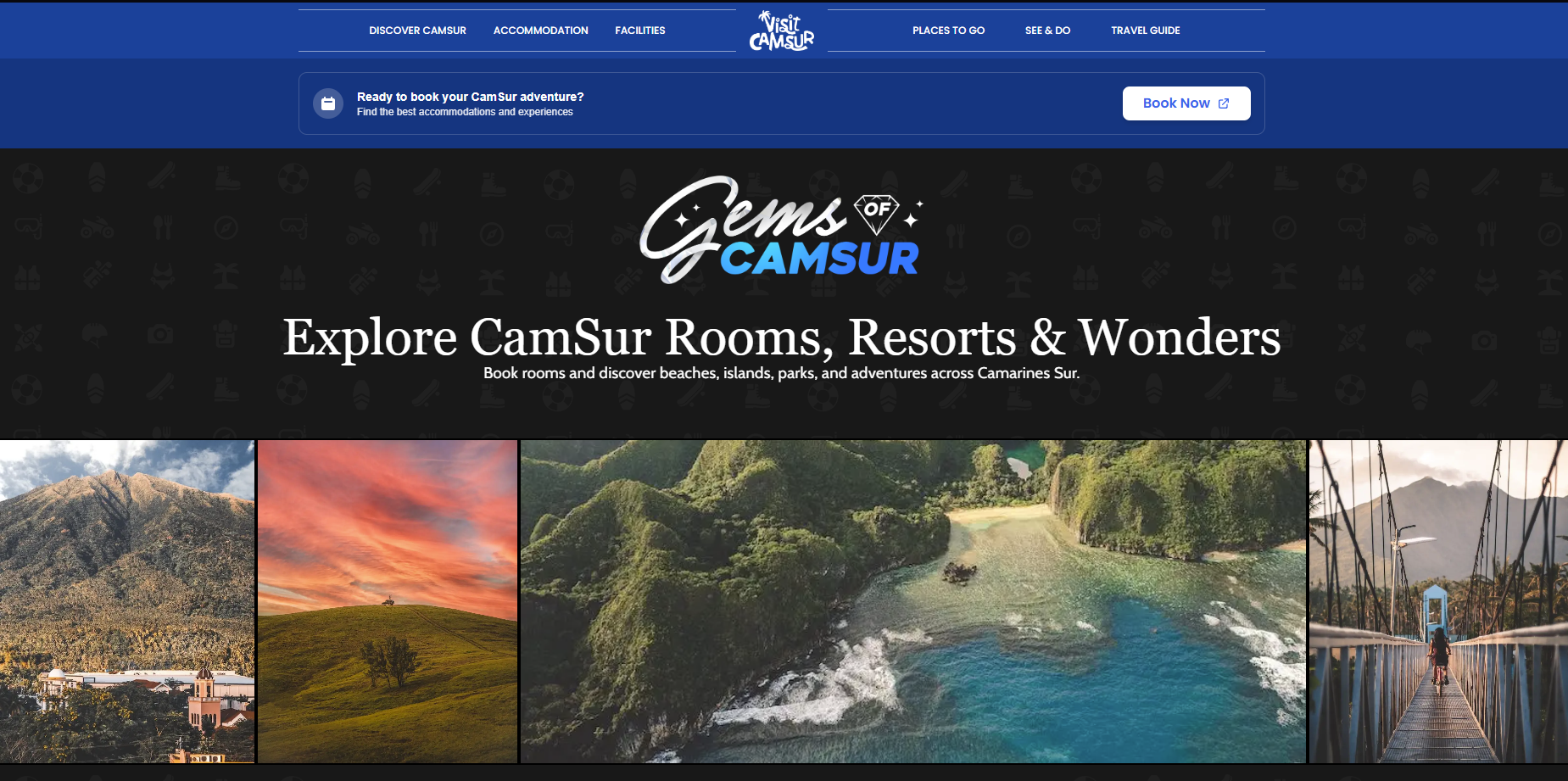 Visit CamSur Official Website project preview